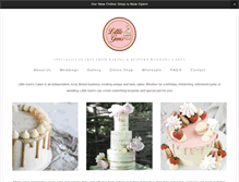 Tablet Screenshot of littlegemscakes.co.uk